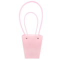 Сумка с пластиковыми ручками 13*9,5*15,5 cm розовый