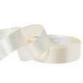 Лента атласная 2,5/25 жемчужный