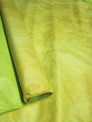 Бумага Эколюкс салатовый с золотым напылением 70см * 5м ± 10 см