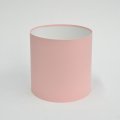 Коробка круглая без крышек 21*21 персик