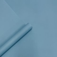 Крафт бумага двухсторонняя Светло-голубой 68см/60гр/10 м ± 5%