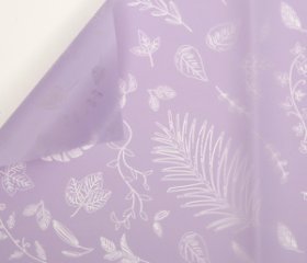 Упаковочный материал Жарден, 20 листов, 50мкр. 55cm*55cm, сиреневый