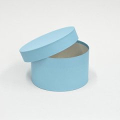 Коробки таблетка бумага матовая 21*12 голубой