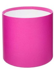 Коробка круглая без крышек 15*15 фуксия