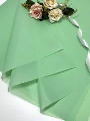 Пленка матовая Экостиль олива 20 листов 58*58см 50мкм