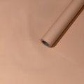 Пленка матовая однотонная двухсторонняя светло-бежевый 58см*30м±5% 65мкм