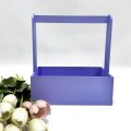 Декоративный ящик прямоугольный 245*125 h270  нежно сиреневый