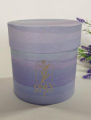 Коробка круглая 13,5*13,5 Радуга№4