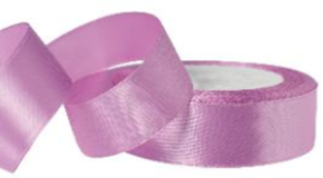 Лента атласная 2/25 сиренево-розовый