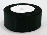 Лента атласная 3,8/25 черный