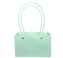 Сумка с пластиковыми ручками 22*10,5*13,3 cm мятный