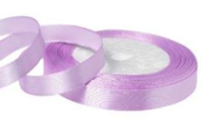 Лента атласная 1/25 лаванда