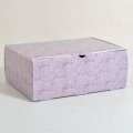 Коробка‒пенал сиреневая