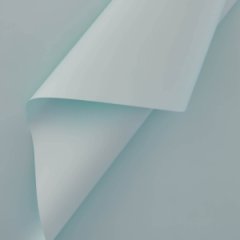 Пленка матовая Корея однотонная двухсторонняя ментол 58см*10м±5% 50мкм