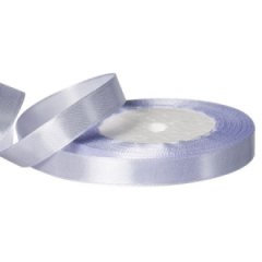 Лента атласная 1,2/25 бело-сиреневый