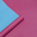 Бумага матовая пл.двухсторонняя розовый\голубой 68 см*10 м ± 5%