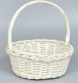 Корзина из ивы 38*13*38, S. круг, натуральный