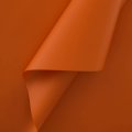 Пленка матовая однотонная двухсторонняя оранжевый 58см*10м±5% 65мкм