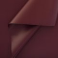 Пленка матовая однотонная двухсторонняя винный 58см*10м±5% 50мкм