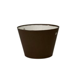 Конус под цветы 11,5*17*12 .шоколад