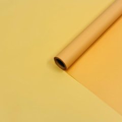 Пленка матовая Экостиль оранжевый пастель 58см 50мкр 10м±5%