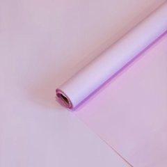 Пленка матовая Корея однотонная двухсторонняя пурпурное утро 48см*10м±5% 50мкр
