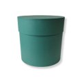 Коробка круглая 18*18 .изумрудный