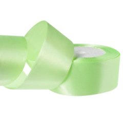 Лента атласная 2/25 лайм