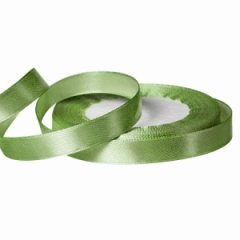 Лента атласная 1,2/25 травяной