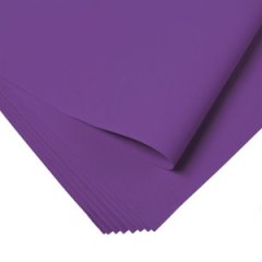 Фоамиран 60х70 см, (10 листов в уп.), 1,1мм цв. глициния