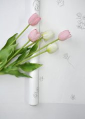 Пленка матовая двухсторонняя Легкость белый 10 листов 48*48 65мкм