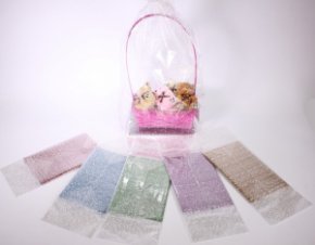 Пакет с ж/дном №1,5 (14*14*60) белый рисунок