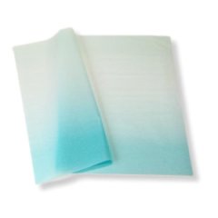 Тишью Градиент, 50*70см/20л, голубой/бирюза