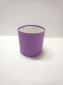 Коробка круглая без крышек 16*16 светло-фиолет