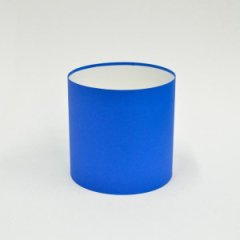 Коробка круглая без крышек 21*21 синий