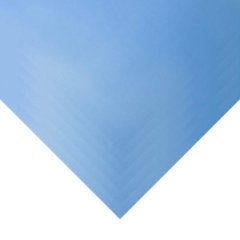 Пленка матовая Корея однотонная двухсторонняя небесно-голубой 10 листов 58*58 50мкр