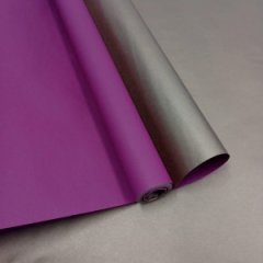 Крафт бумага двухцветная Золото/Бордовый 68см/60гр/10 м ± 5%