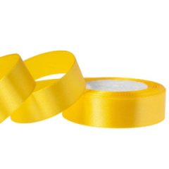 Лента атласная 2,5/25 золотой