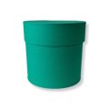 Коробка круглая 18*18 .зеленый