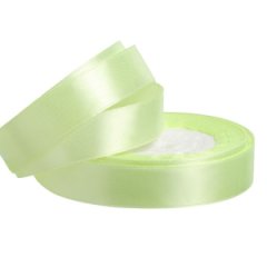 Лента атласная 2/25 лайм