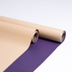 Пленка матовая Корея двухсторонняя персиковый/виолет 48см*10м 60мкр