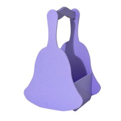 Ящик декоративный Колокольчик нежно-сиреневый 22,5*14,5*12,5 см