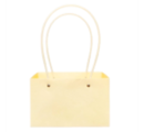 Сумка с пластиковыми ручками 22*10,5*13,3 cm айвори