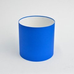Коробка круглая без крышек 20*20 синий