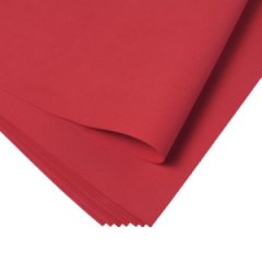 Фоамиран 60х70 см, (10 листов в уп.), 1,1мм цв. ярко-красный