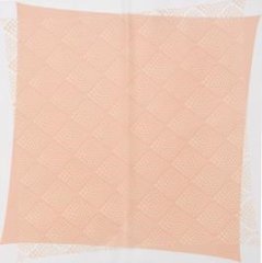 Упак. материал флористическая пленка Цветочная вуаль 58*58 см. 20 листов персиковый