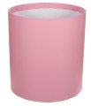 Коробка круглая без крышек 20*20 розовый