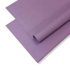 Пленка матовая/перламутровая однотонная виолет 10 листов 48*48 65мкм
