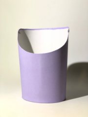 Ваза Овал 12,5*13,5*18 .светло-сиреневый