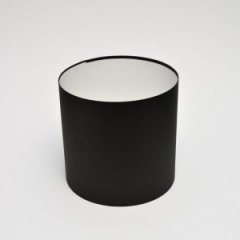 Коробка круглая без крышек 20*20 черный